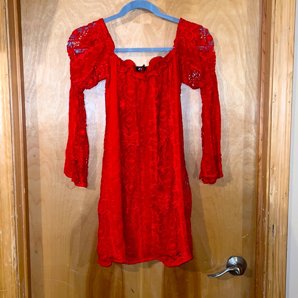 For Love & Lemons, Size XS, Long Sleeve Mini Dress